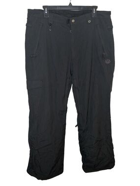 686 Mannul Snowboard Pants Mens L Black Insulated Ski Snow